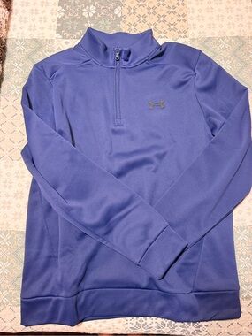 Under Armour Men’s Royal Blue Quarter-Zip Performance Jacket
